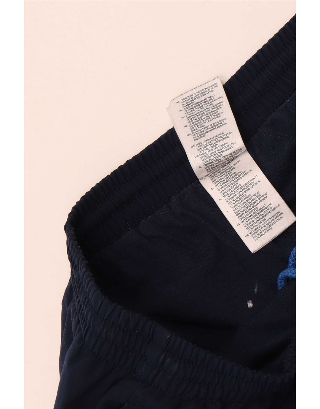 Adidas Herre træningsdragt Bukser Joggers Large Navy Blue Polyester