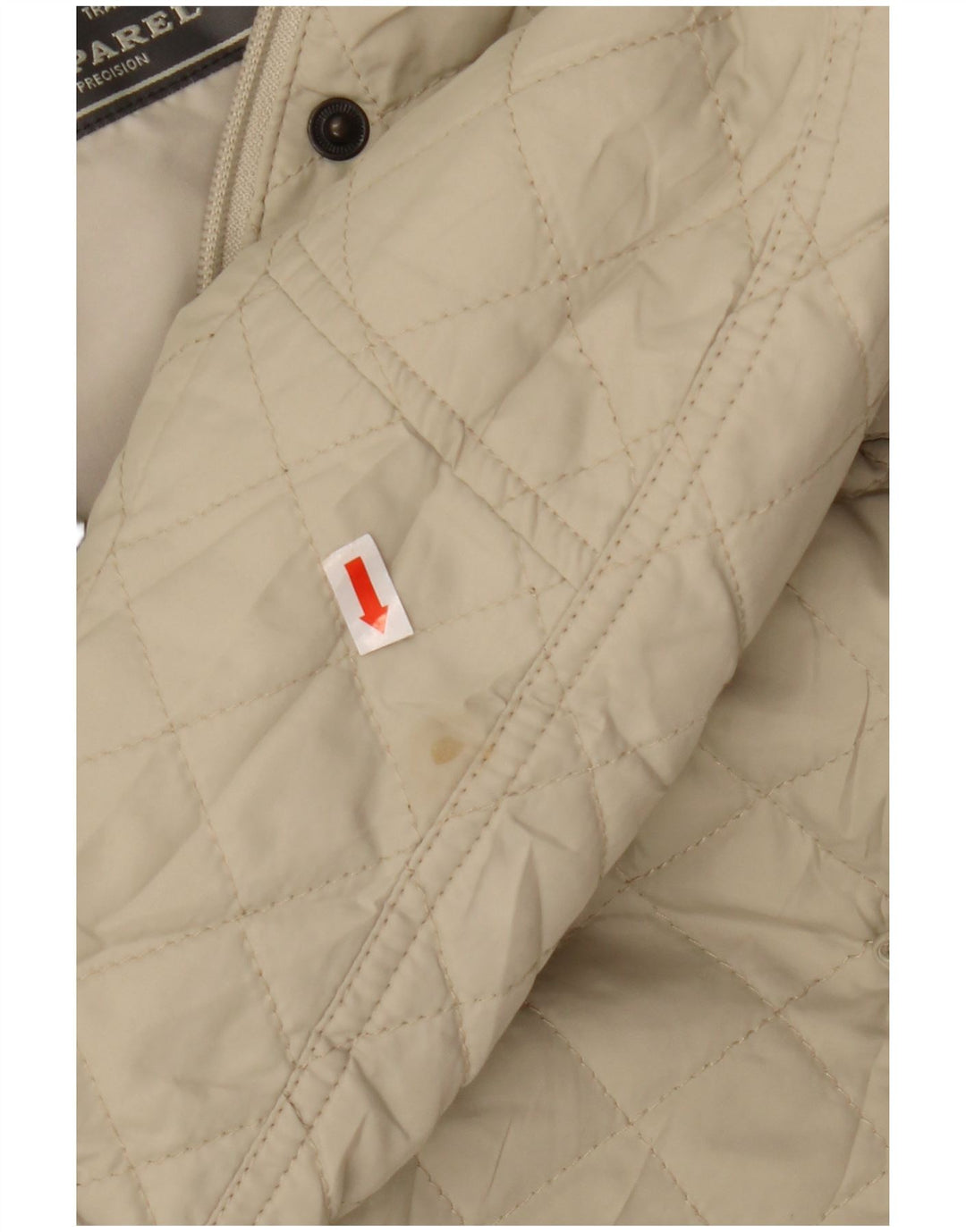 TUCANO URBANO Womens Quilted Jacket IT 42 Medium Beige Polyester