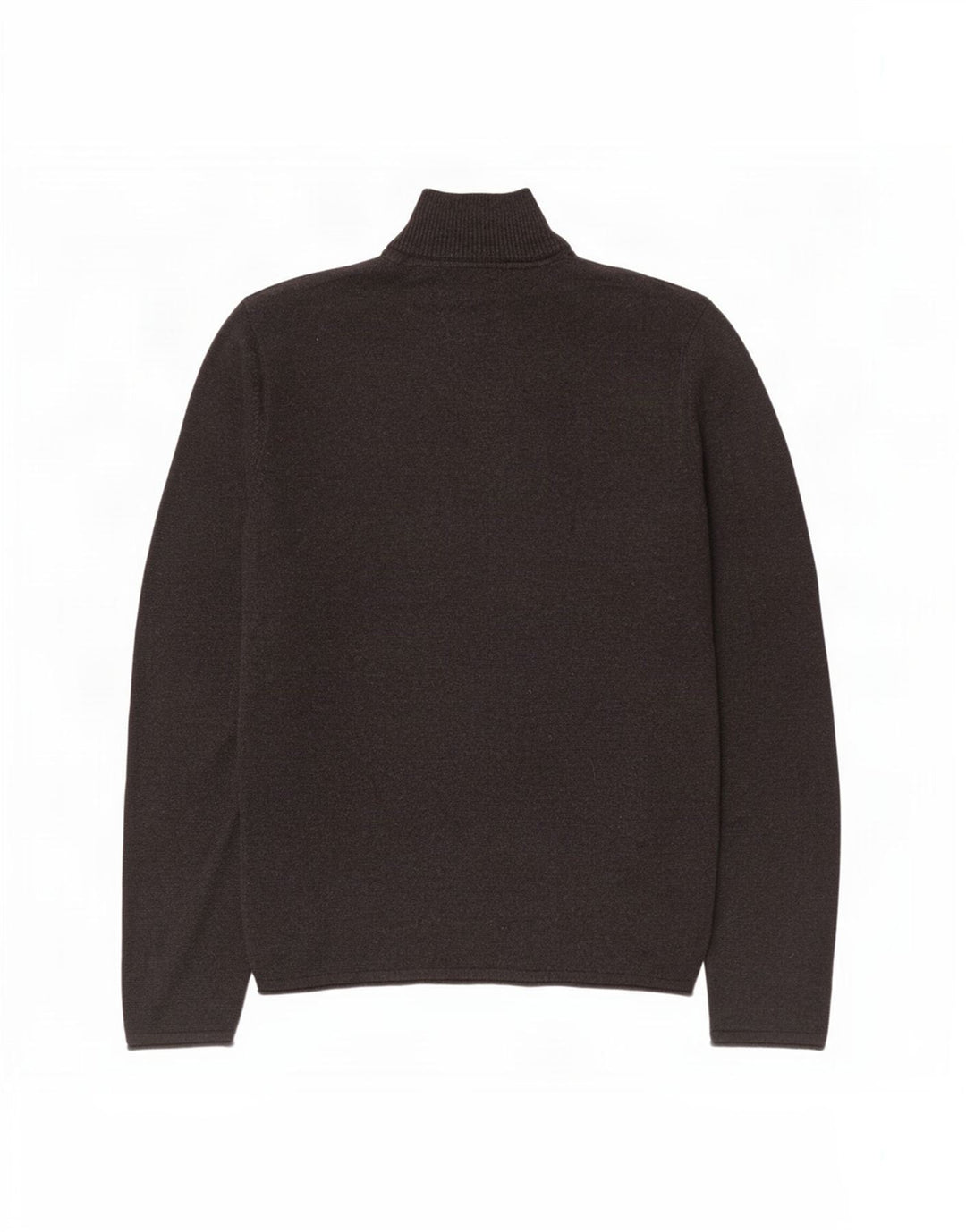 Fat Face Pull col zippé pour homme Petit gris Coton