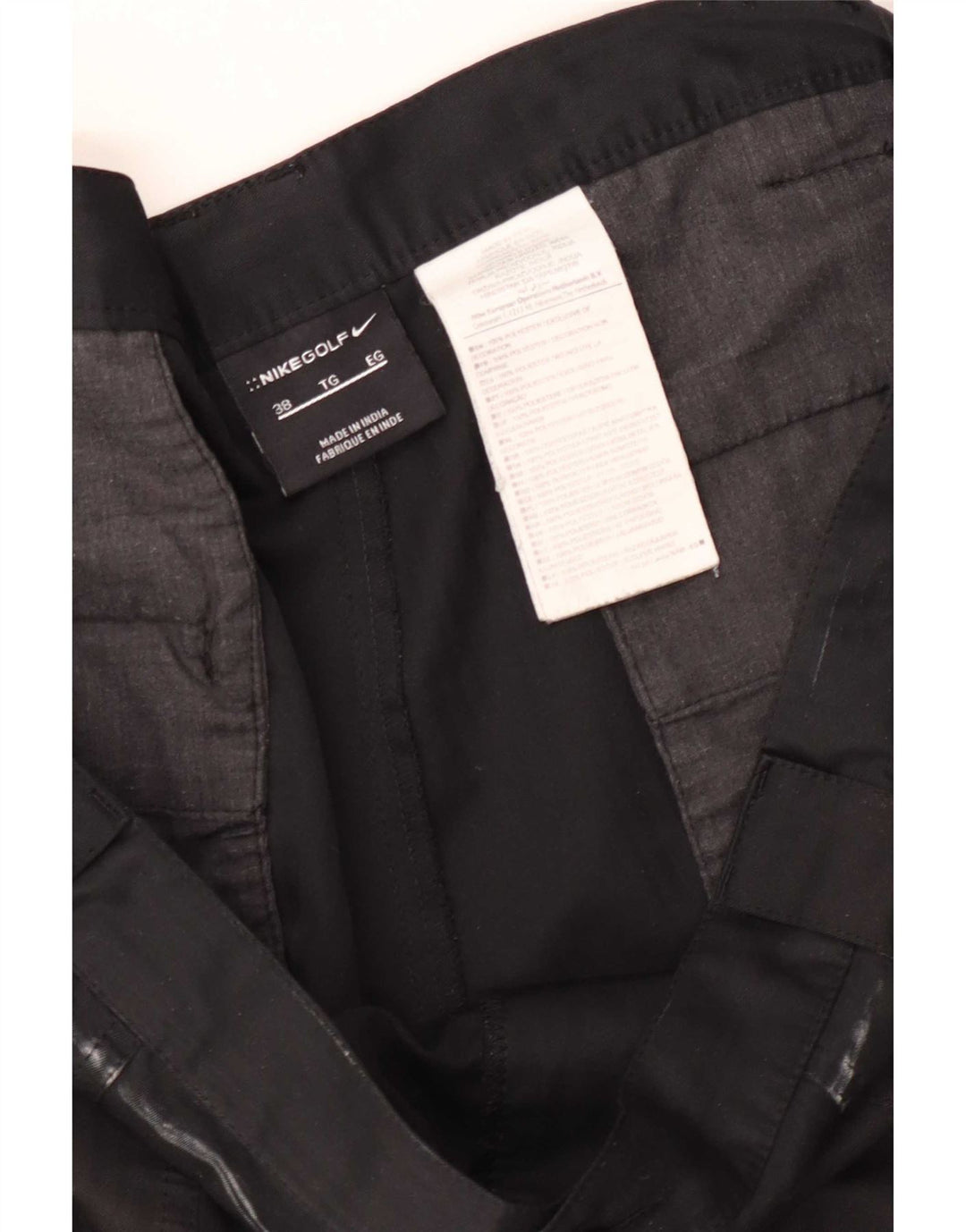Nike Herren Chino Shorts W38 XL Schwarz Polyester