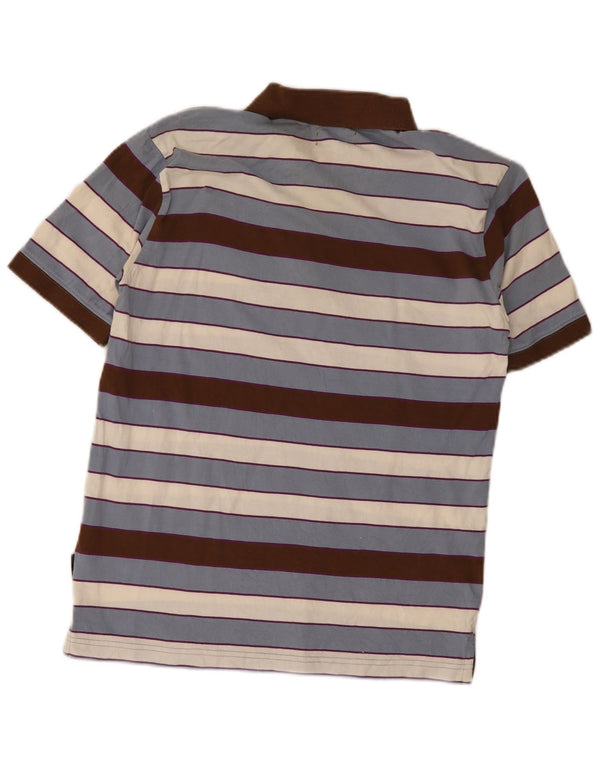 Sergio Tacchini herre poloshirt Medium flerfarvet stribet bomuld