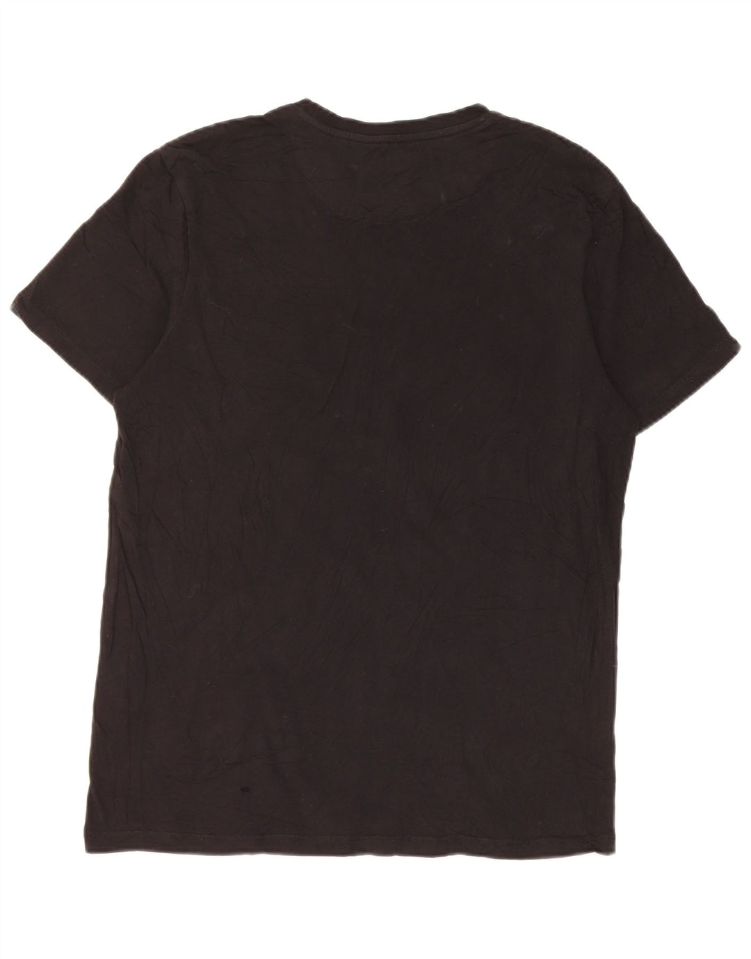 Lyle & Scott Herren T-Shirt Top Medium Schwarz Baumwolle
