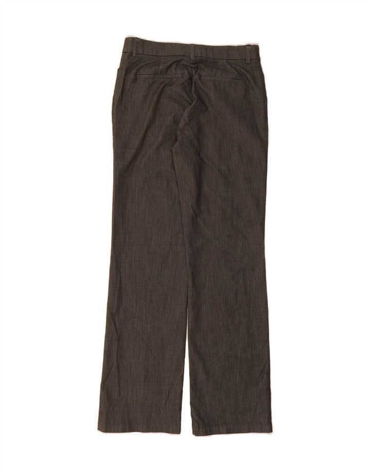 LEE Womens Long Mid Rise Casual Trousers US 8 Medium W30 L33 Grey Vintage Lee and Second-Hand Lee from Messina Hembry 