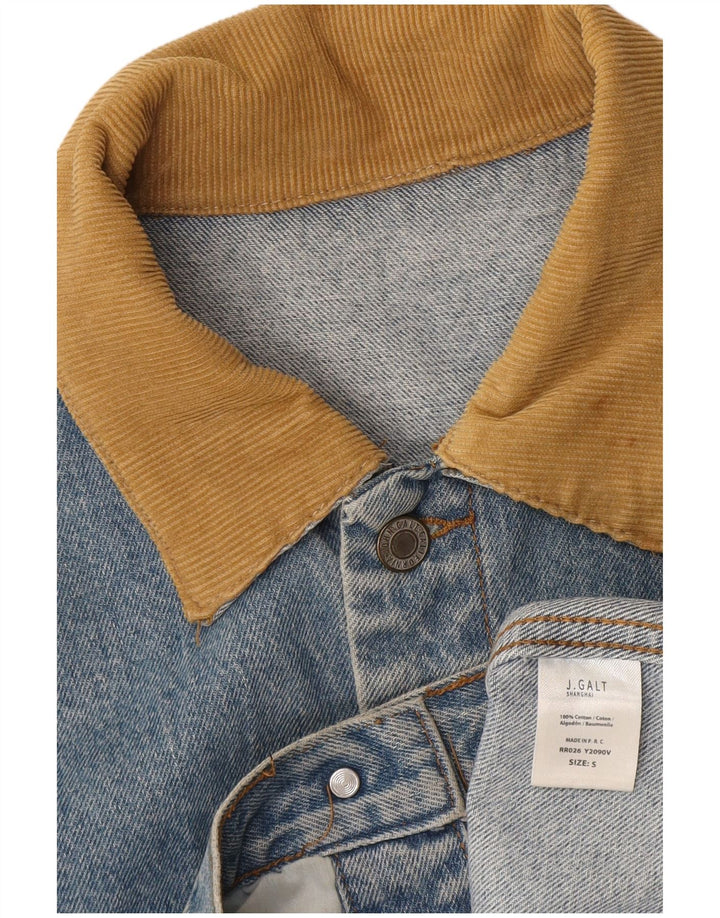 J.Galt Ανδρικό Τζιν Μπουφάν UK 36 Small Blue Cotton
