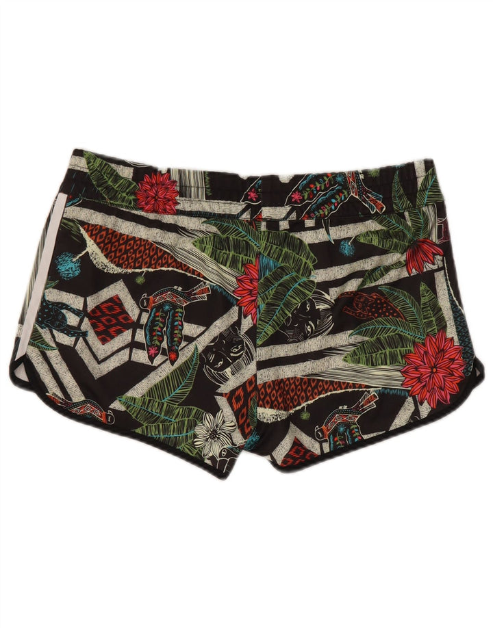 Adidas Dame Passaredo Sport Shorts UK 14 Medium Multicolored Floral