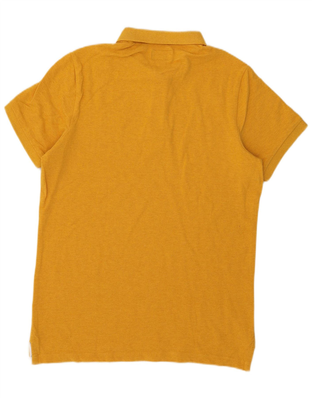 Superdry Mens Polo Shirt Large Yellow
