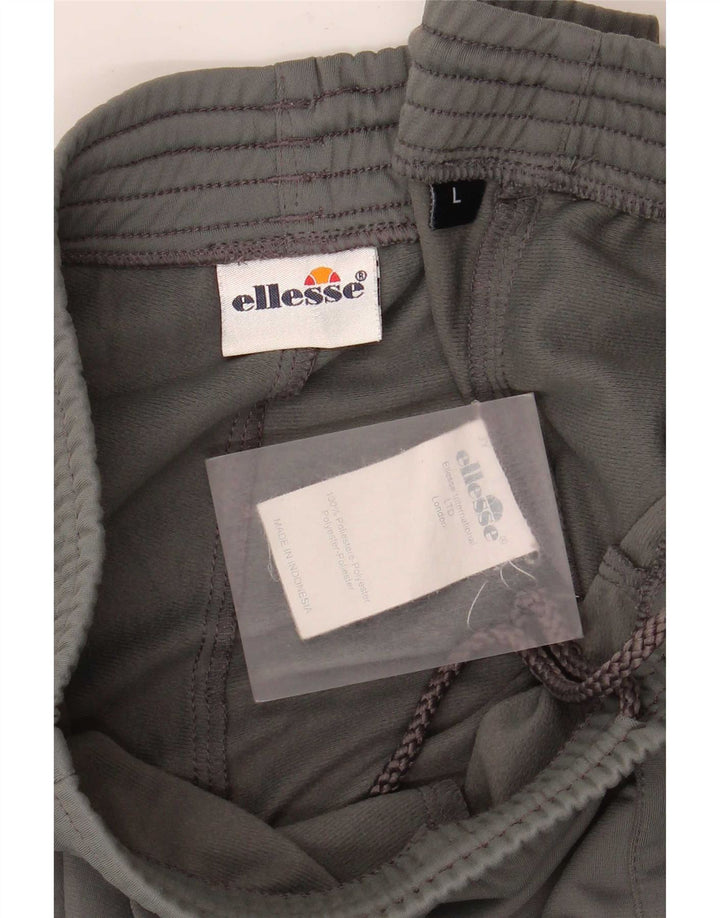 Ellesse Pantalon De Survêtement Homme Large Gris Polyester