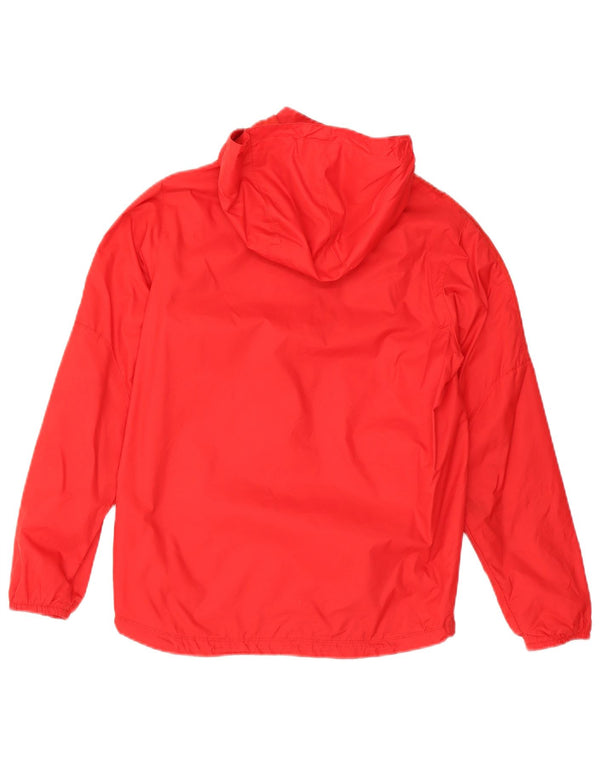 Nike Veste de pluie à capuche pour garçon 12-13 ans Large Rouge Nylon