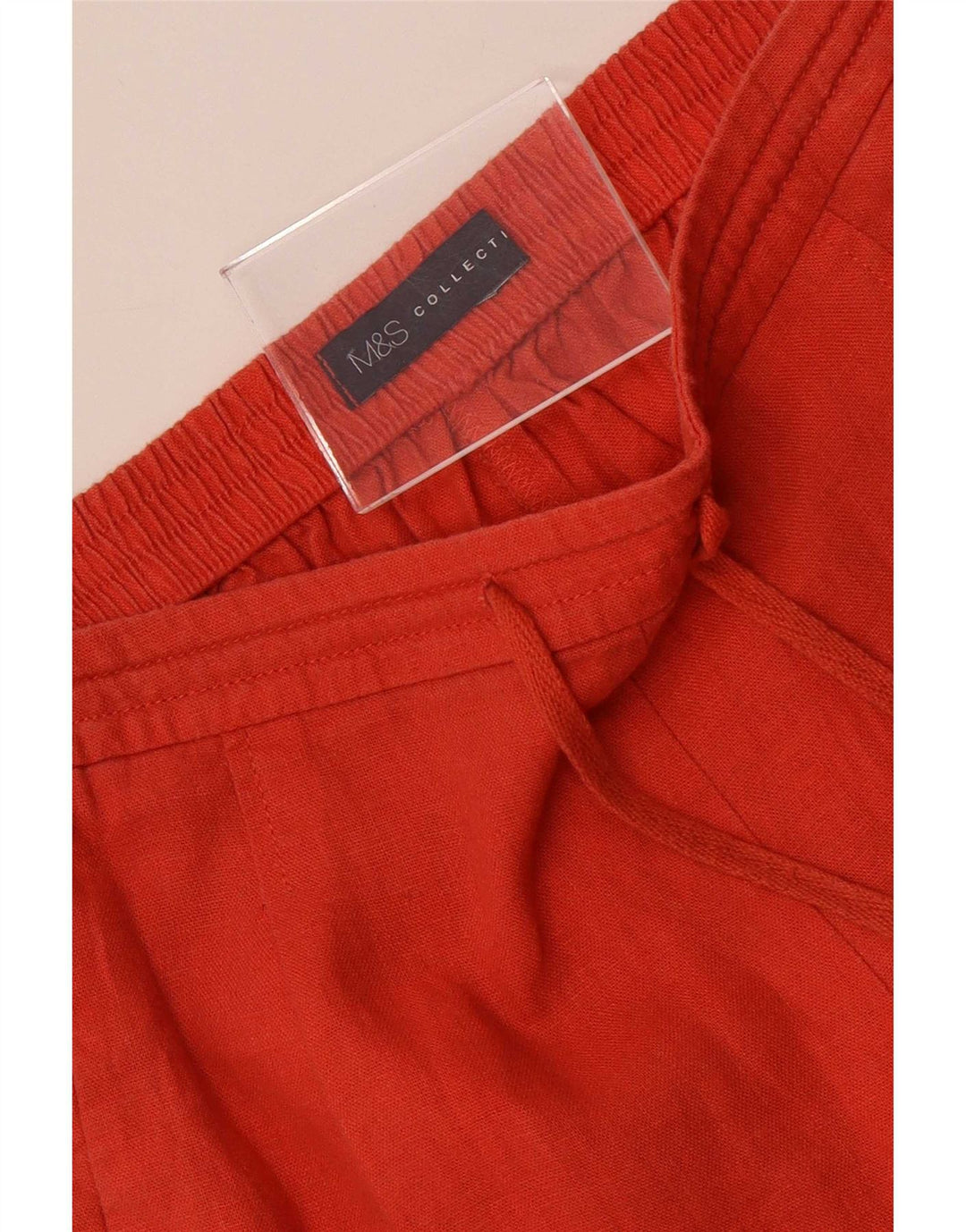 Marks & Spencer Damen Freizeitshorts W28 Mittelrot
