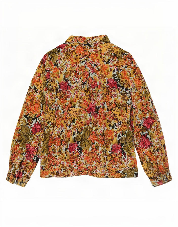 Charles Vogele Womens Shirt Blouse IT 48 XL Multicoloured Floral Polyester