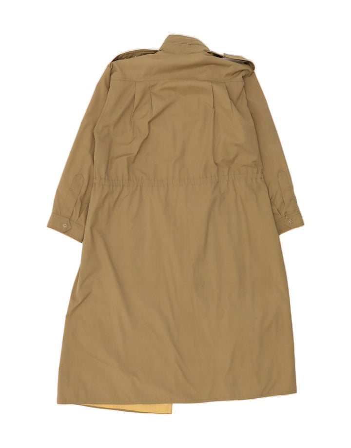 GLOBE TROTTER Womens Oversized Trench Coat EU 34 XS Khaki Vintage Globe Trotter and Second-Hand Globe Trotter from Messina Hembry 