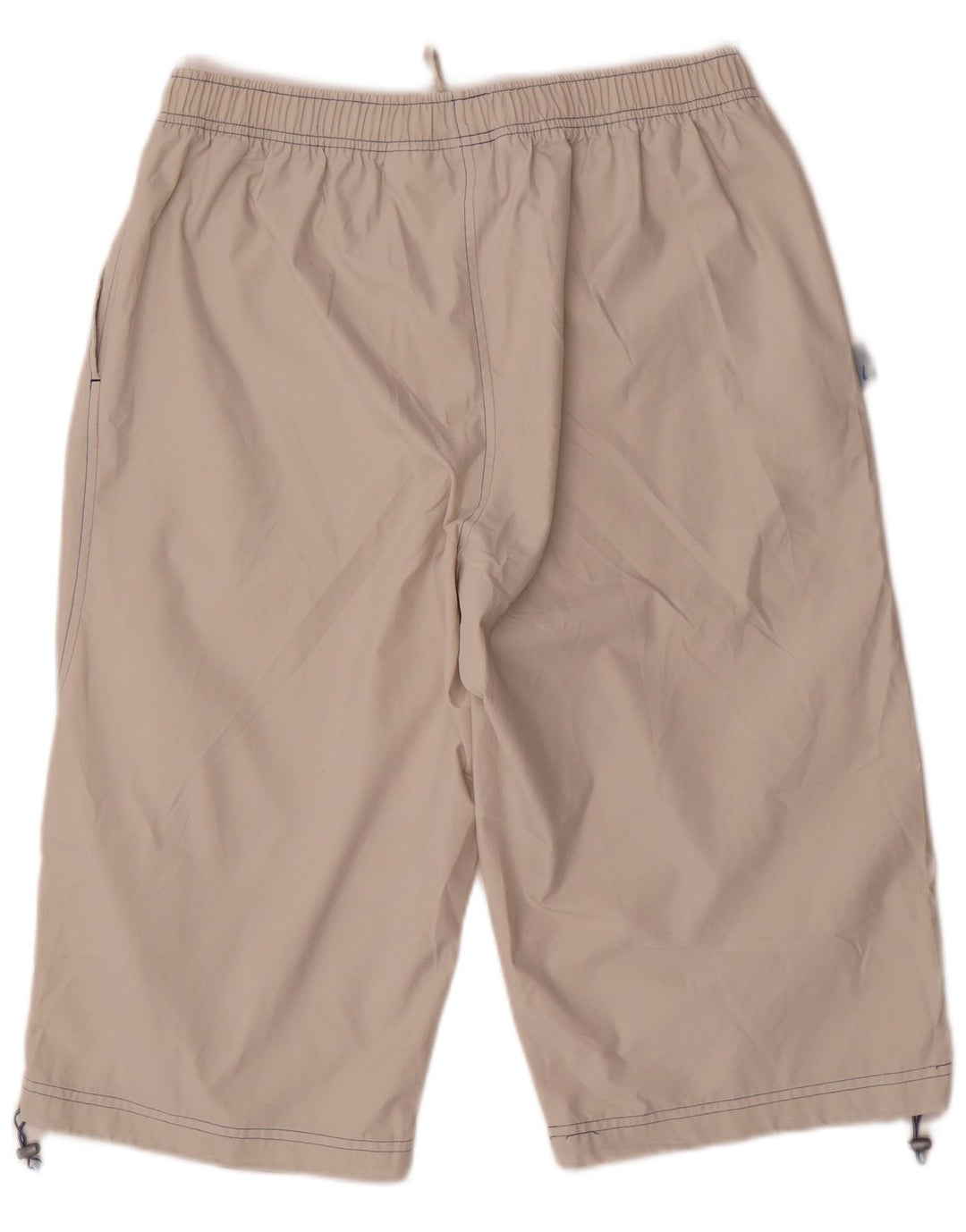 Nike Mens Bermuda Sport Shorts UK 42/44 Large Beige Polyester