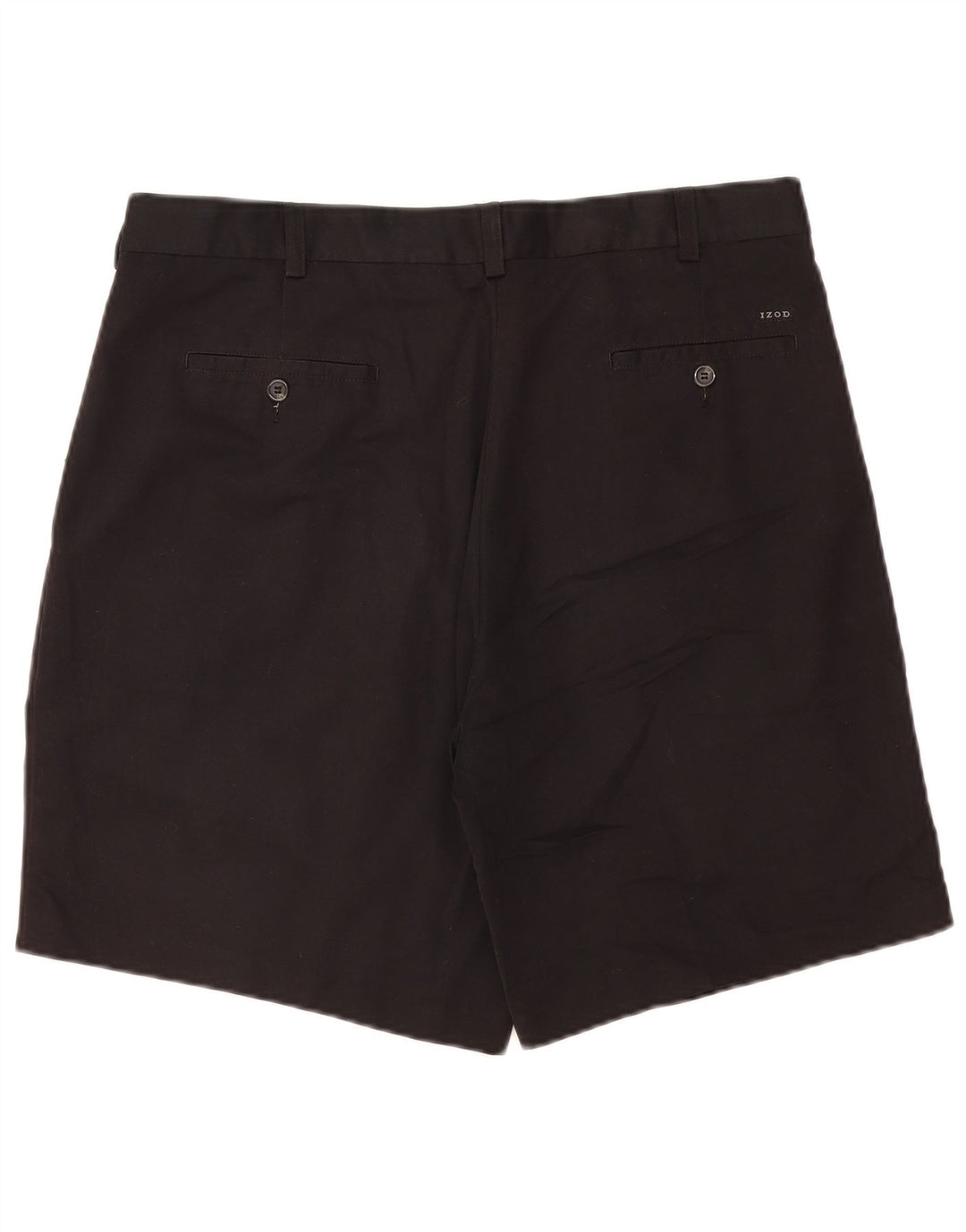 Pantaloni scurți Izod Pegged Chino W36 Poliester negru mare