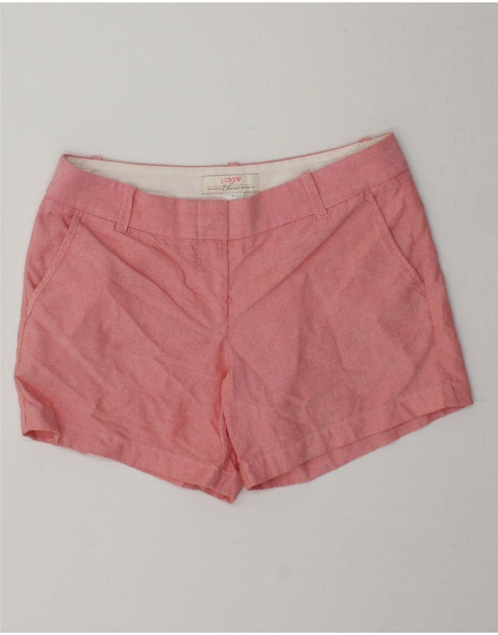 J. CREW Womens Broken In Chino Shorts US 6 Medium W32  Pink Cotton Vintage J. Crew and Second-Hand J. Crew from Messina Hembry 