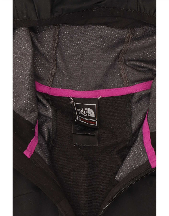 The North Face Womens Tracksuit Top Jacket UK 10 Small Black Colourblock