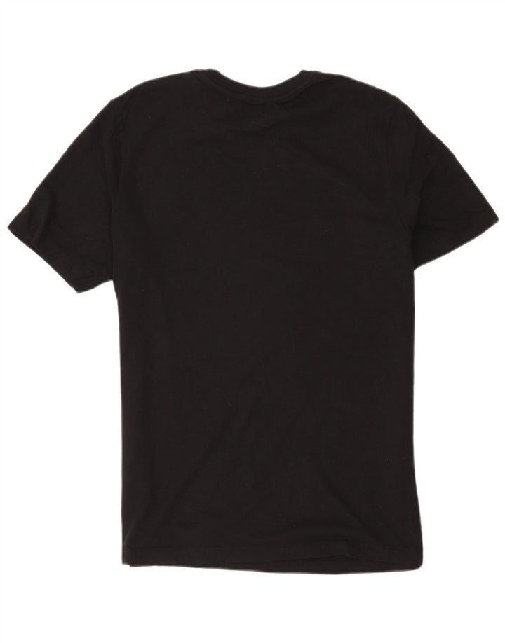 Nike T-shirt graphique pour homme en coton noir Taille L