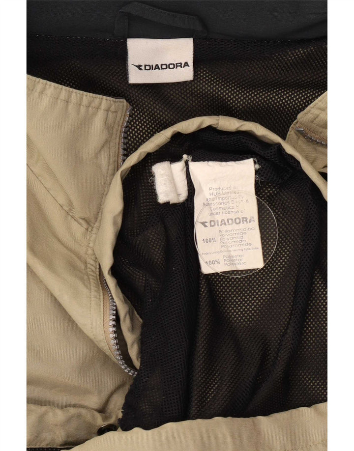 Jachetă de ploaie Diadora pentru bărbați UK 38 Medium Khaki Poliamidă