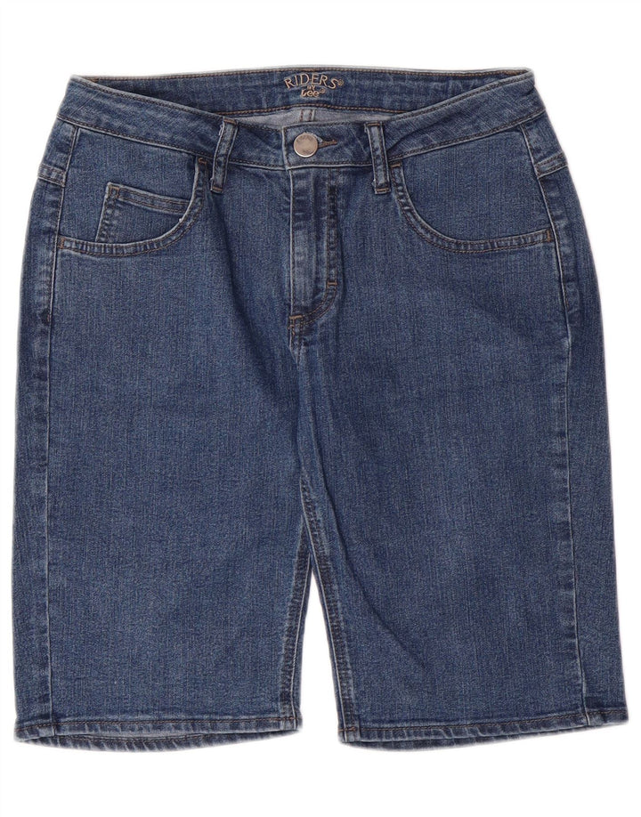 LEE Womens Riders Denim Shorts US 6 Medium W28  Blue Cotton