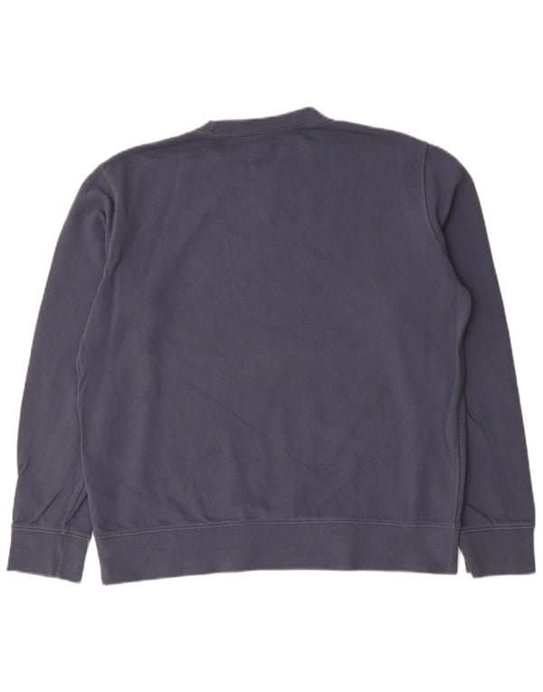 Ανδρική φούτερ Marks & Spencer Jumper Large Navy Blue Cotton