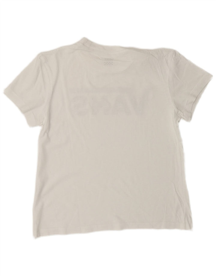 VANS Womens Graphic T-Shirt Top UK 6 XS White