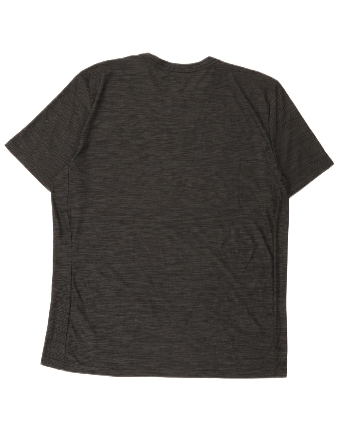 Nike Herre Dri Fit T-shirt Top Stor grå Flecked Polyester
