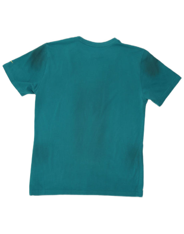 Nike Mens Dri Fit Graphic T-Shirt Top Medium Turquoise