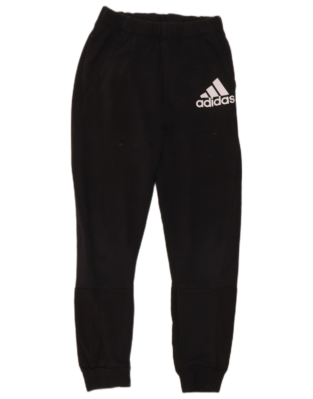 Adidas Boys Graphic Tracksuit Trousers 11-12 Years  Black