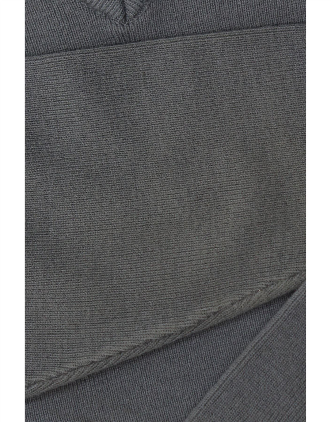 VINTAGE Mens V-Neck Jumper Sweater Medium Grey Acrylic