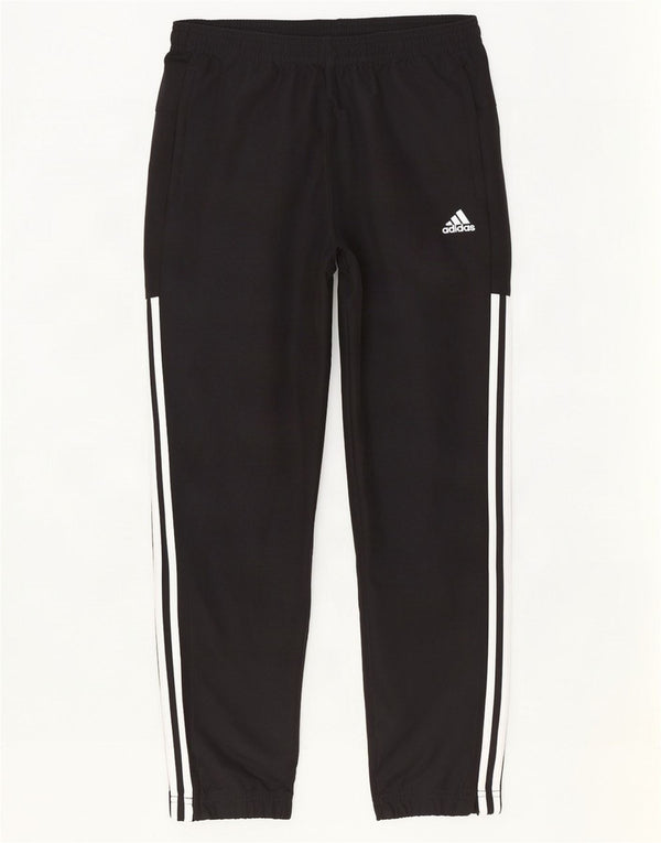 Adidas Mens Tracksuit Trousers Joggers Small Black Polyester