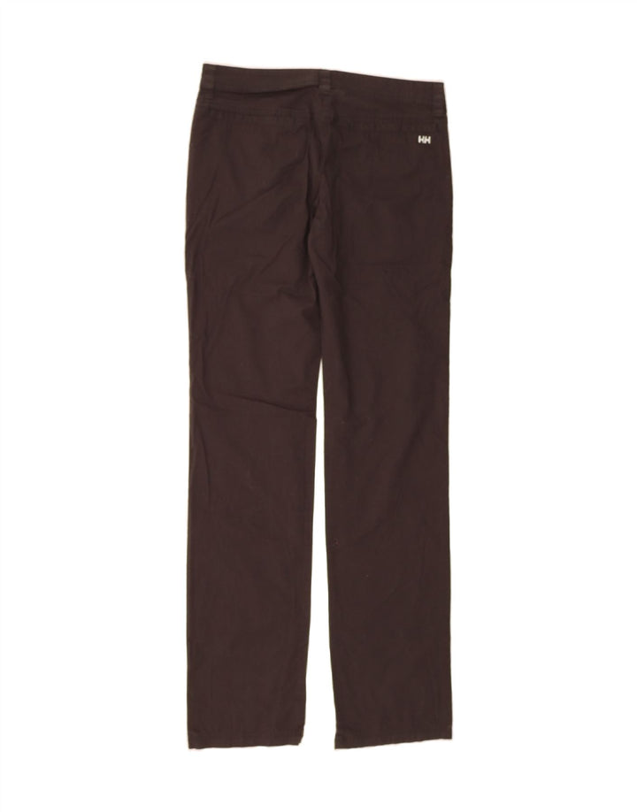 HELLY HANSEN Womens Straight Casual Trousers W28 L34 Grey Cotton Vintage Helly Hansen and Second-Hand Helly Hansen from Messina Hembry 