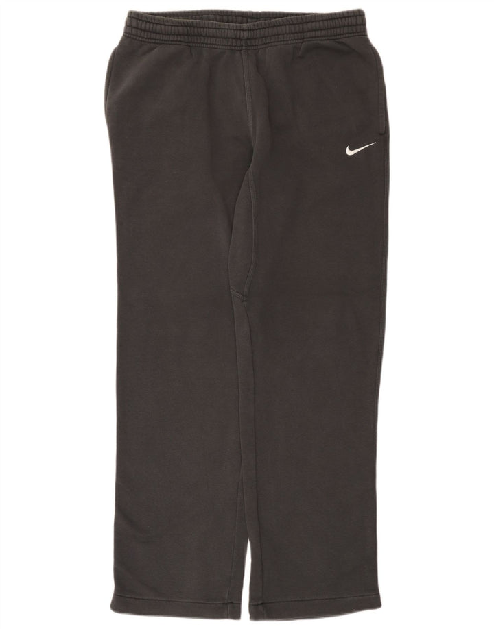 Nike Mens Tracksuit Trousers Medium  Grey Cotton