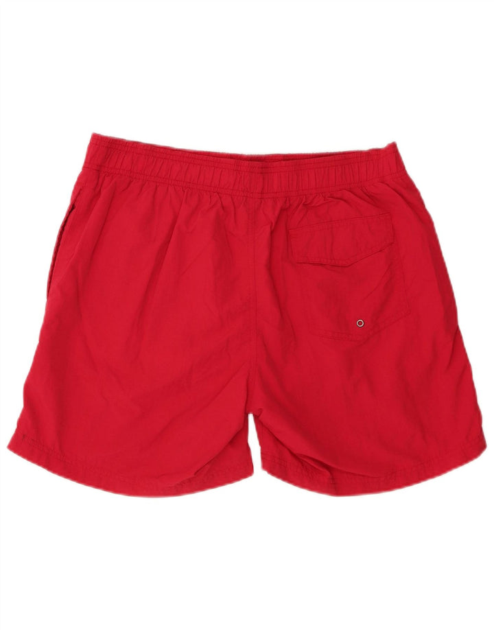 Champion Herre grafiske svømmeshorts Large Red