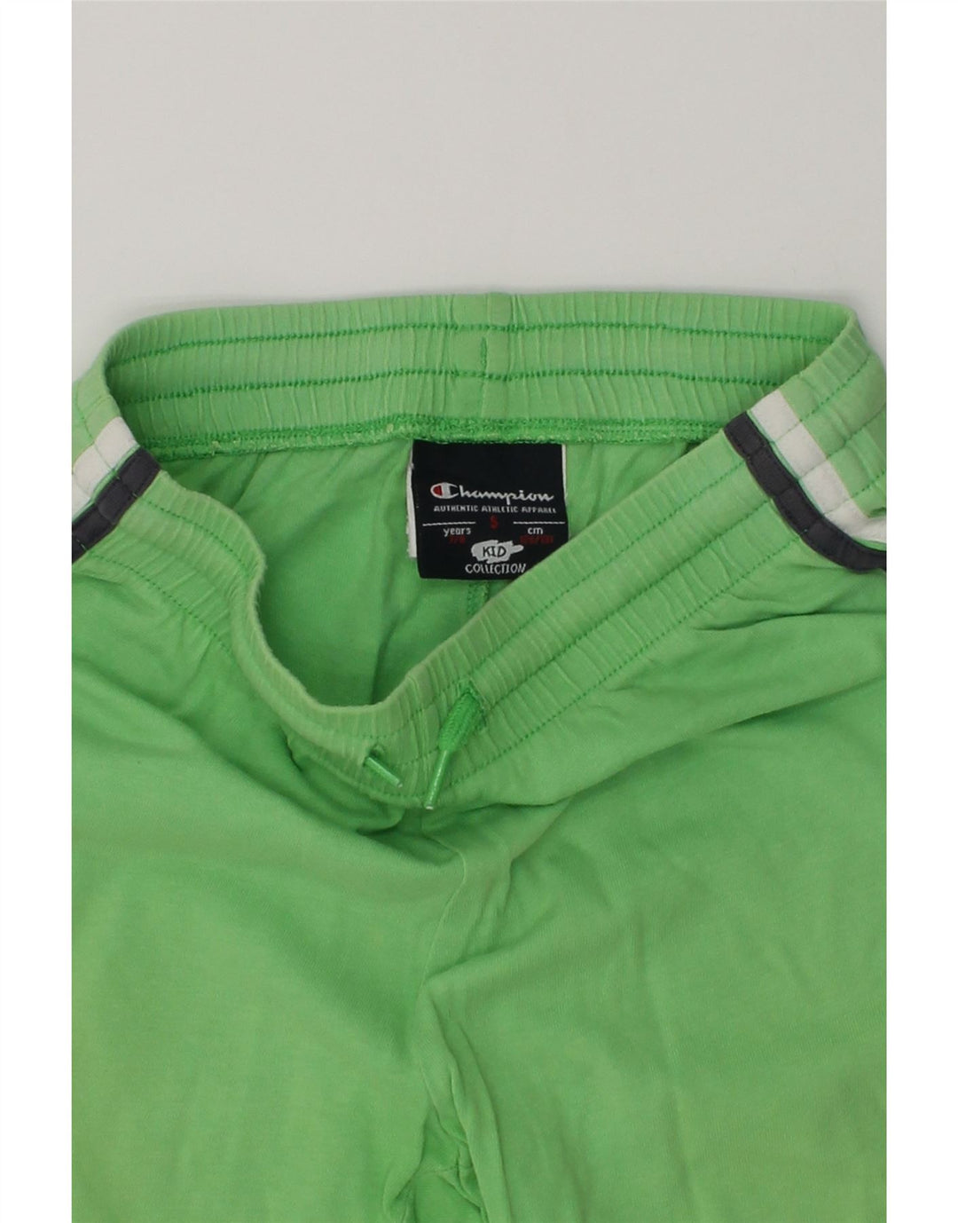 CHAMPION Boys Sport Shorts 7-8 Years Small  Green Cotton | Vintage Champion | Thrift | Second-Hand Champion | Used Clothing | Messina Hembry 