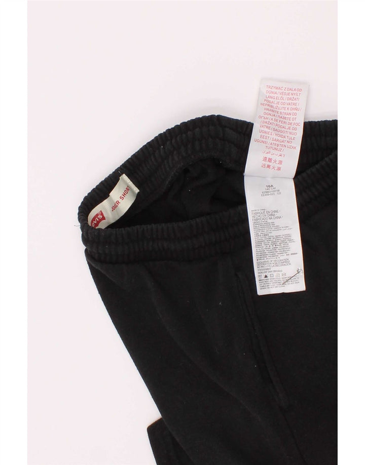 Levi's Boys Graphic Sport Shorts 9-10 Years Black Cotton