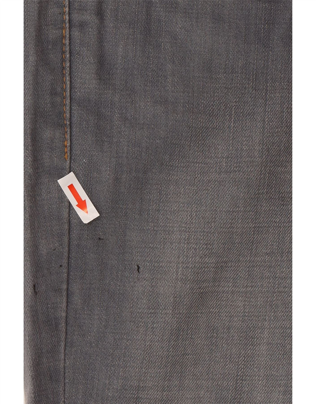 Levi's Mens 511 Tapered Slim Jeans W32 L30 Grey Cotton