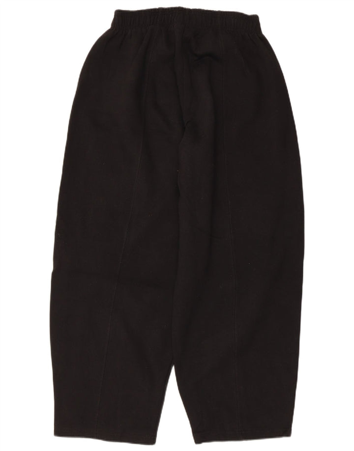 Zara Womens Tracksuit Trousers UK 12 Medium  Black Cotton