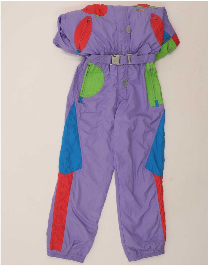 Salopetă de schi pentru femei Ellesse IT 44 Mov mediu Poliester bloc de culoare