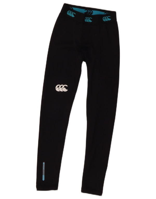 Canterbury Boys Graphic Leggings 7-8 anos pequeno azul marinho