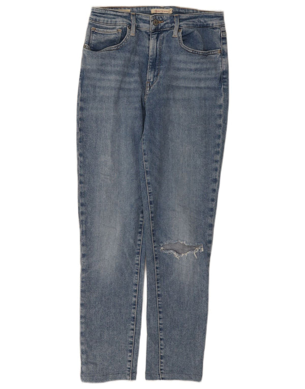 Женские джинсы скинни Levi's 721 с высокой посадкой W29 L26 синие