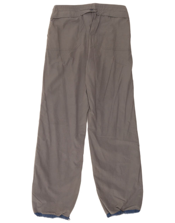 Gas Womens Tracksuit Trousers Joggers UK 14 Large Grey Cotton