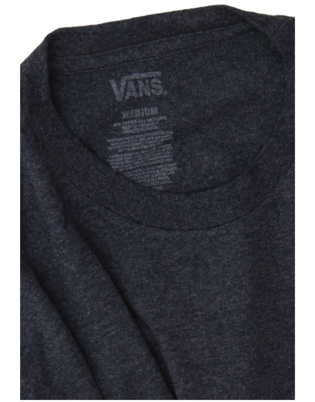 Camiseta Vans Masculina Graphic Top Médio Azul Flecked