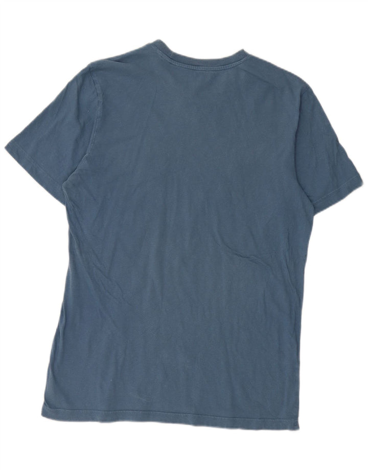 Adidas Grafisk T-shirt top til mænd mellemblå