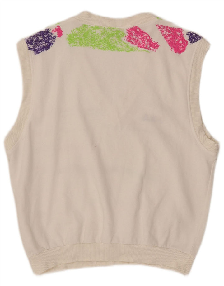 Fila Damen Weste Tank Top IT 46 Large Weiß