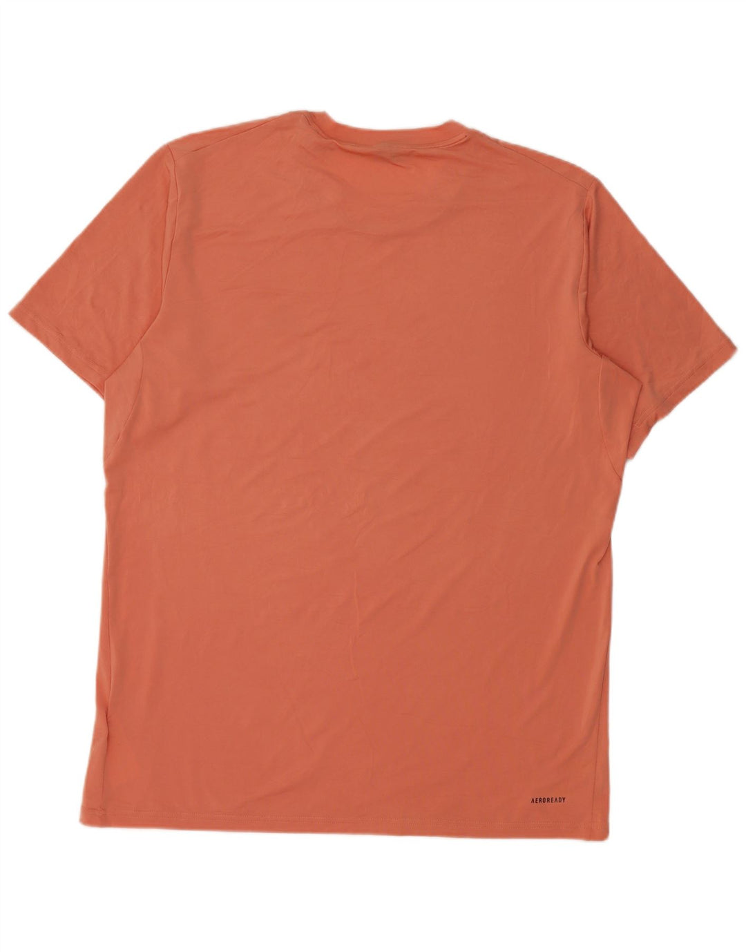 Adidas Mens Aeroready T-Shirt Top Large Pink Polyester
