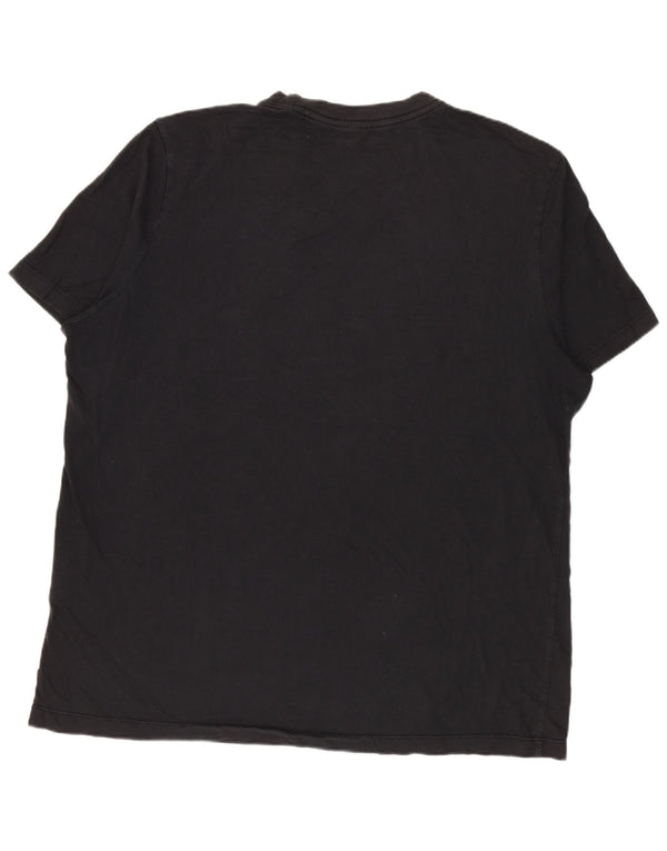 Camiseta gráfica masculina NIKE Top XL algodão preto