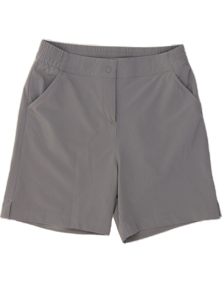 ADIDAS Womens Chino Shorts UK 16/18 Large W34 Grey Polyester Vintage Adidas and Second-Hand Adidas from Messina Hembry 