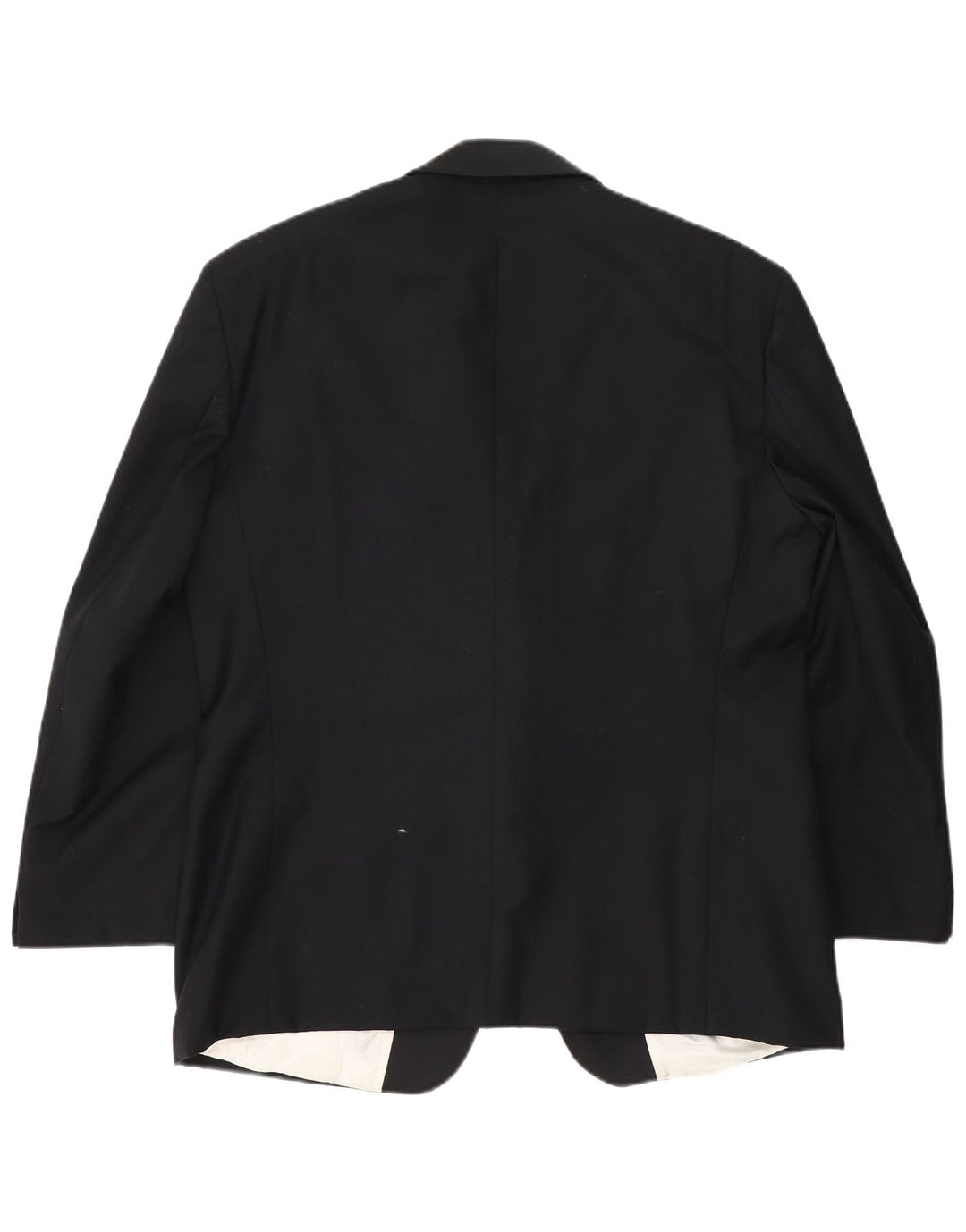 Cacharel Herre 1 Knap Blazer Jakke IT 56 3XL Sort Uld