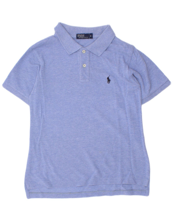 Polo Ralph Lauren Jungenhemd, 5–6 Jahre, blaue Baumwolle