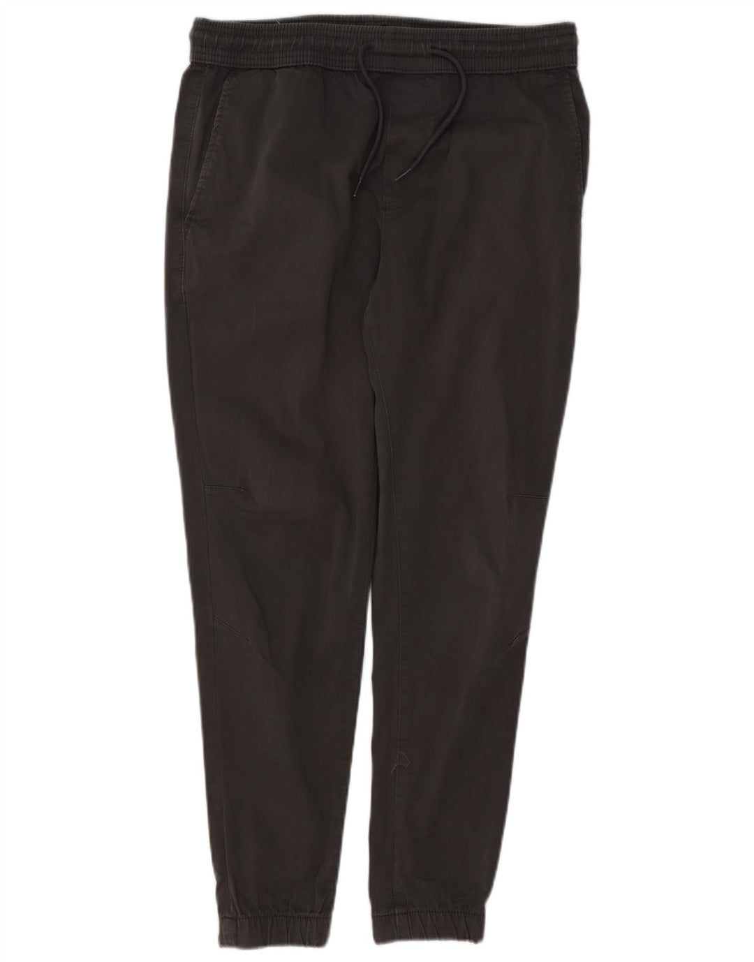 Zara Mens Joggers Chino Trousers Medium W32 L28 Grey Cotton