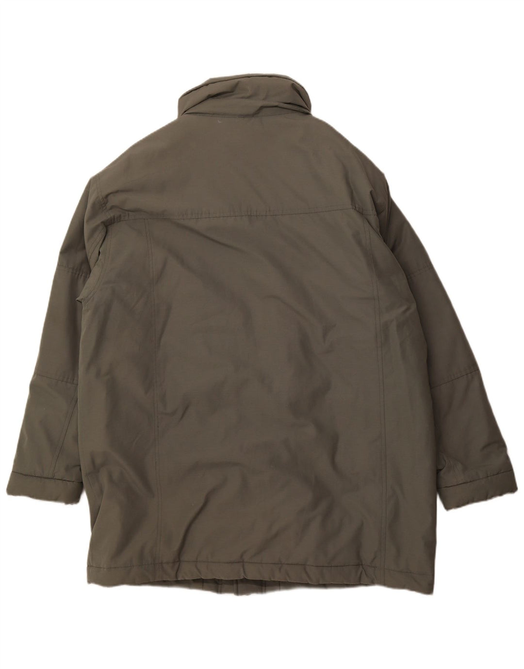 KAPPA Mens Padded Jacket UK 44 2XL Green Cotton